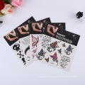 Wholesale Temporary Skin Safe Sticker Designs Full Back Temporary Butterfly Body Tattoo Sticker